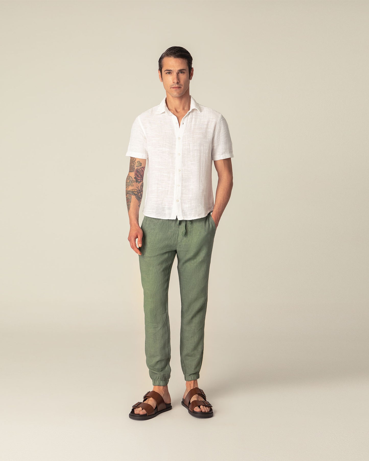 Linen Joggers