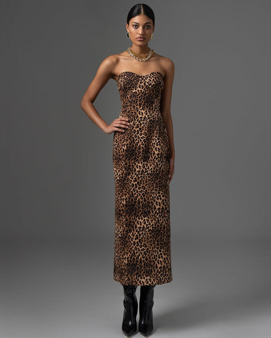 Adele Print Dress