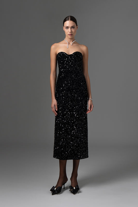 Adele Velvet Sequin