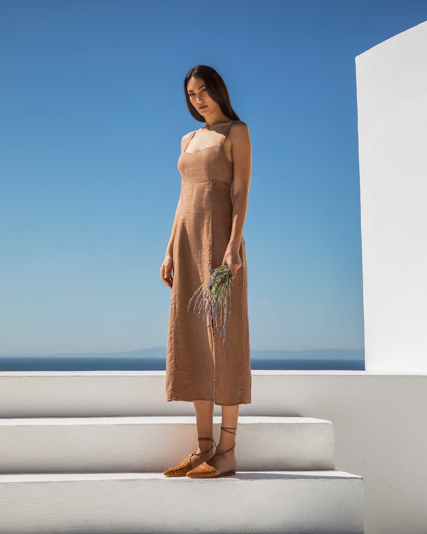 Linen Pencil Dress